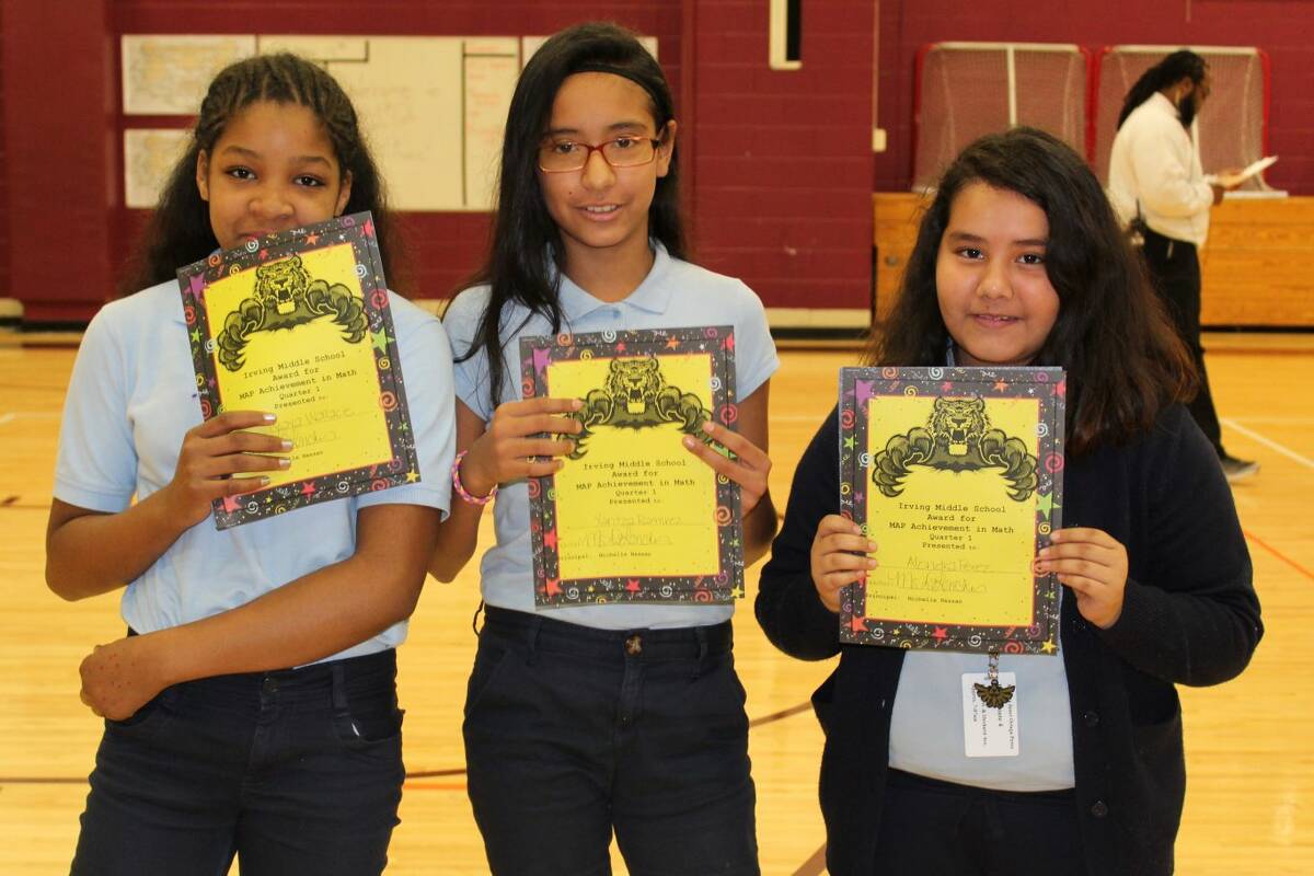 Irving Middle School Awards Assembly (1st Quarter)